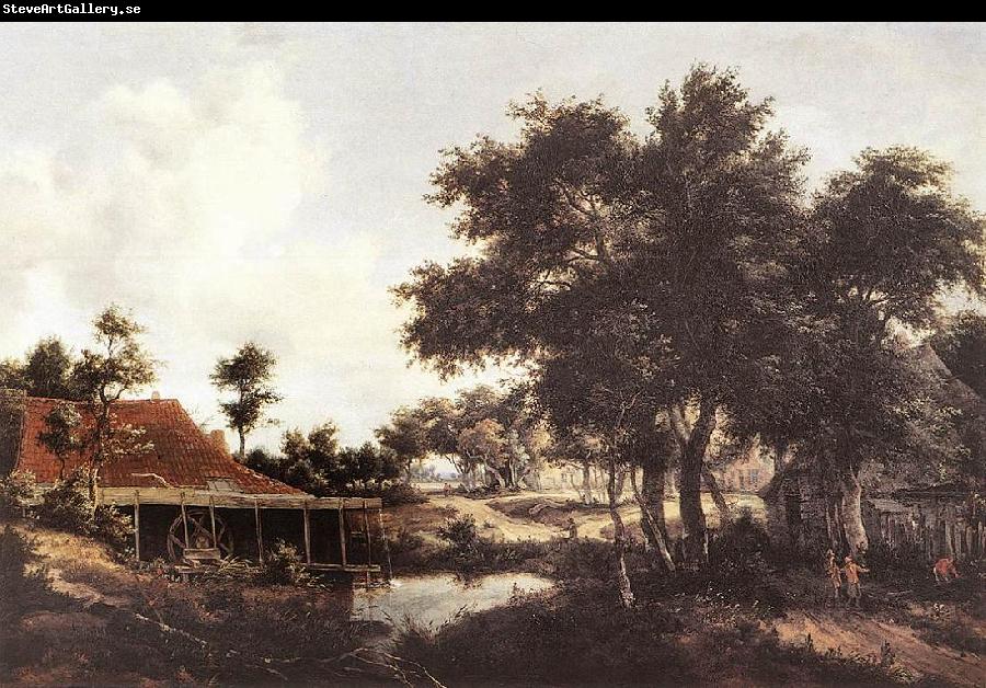 Meindert Hobbema The Water Mill